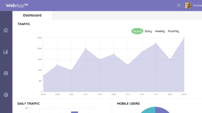 Web App Dashboard Project